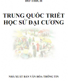 Ebook Trung Quốc Triết học sử đại cương: Phần 1 - Hồ Thích