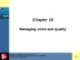 Lecture Management accounting (5e): Chapter 16 - Kim Langfield-Smith