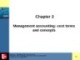 Lecture Management accounting (5e): Chapter 2 - Kim Langfield-Smith