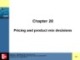 Lecture Management accounting (5e): Chapter 20 - Kim Langfield-Smith