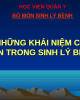 Bài giảng bộ môn Sinh lý bệnh: Những khái niệm cơ bản trong sinh lý bệnh