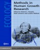 Ebook Methods in human growth research: Part 1