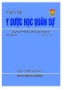 Tạp chí Y dược học quân sự: Số 1-2023