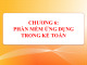 Bài giảng Hệ thống thông tin kế toán: Chương 6