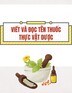 Viết và đọc tên thuốc – Thực vật dược